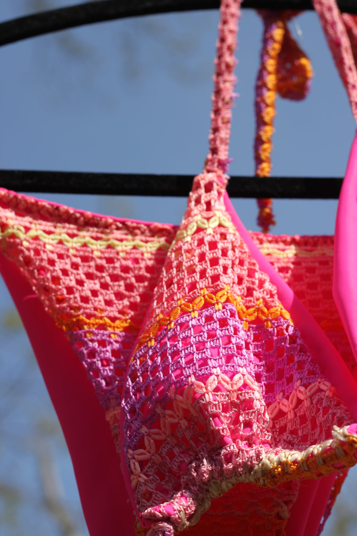 Pink Crochet OG Bikini Bottoms 2.0