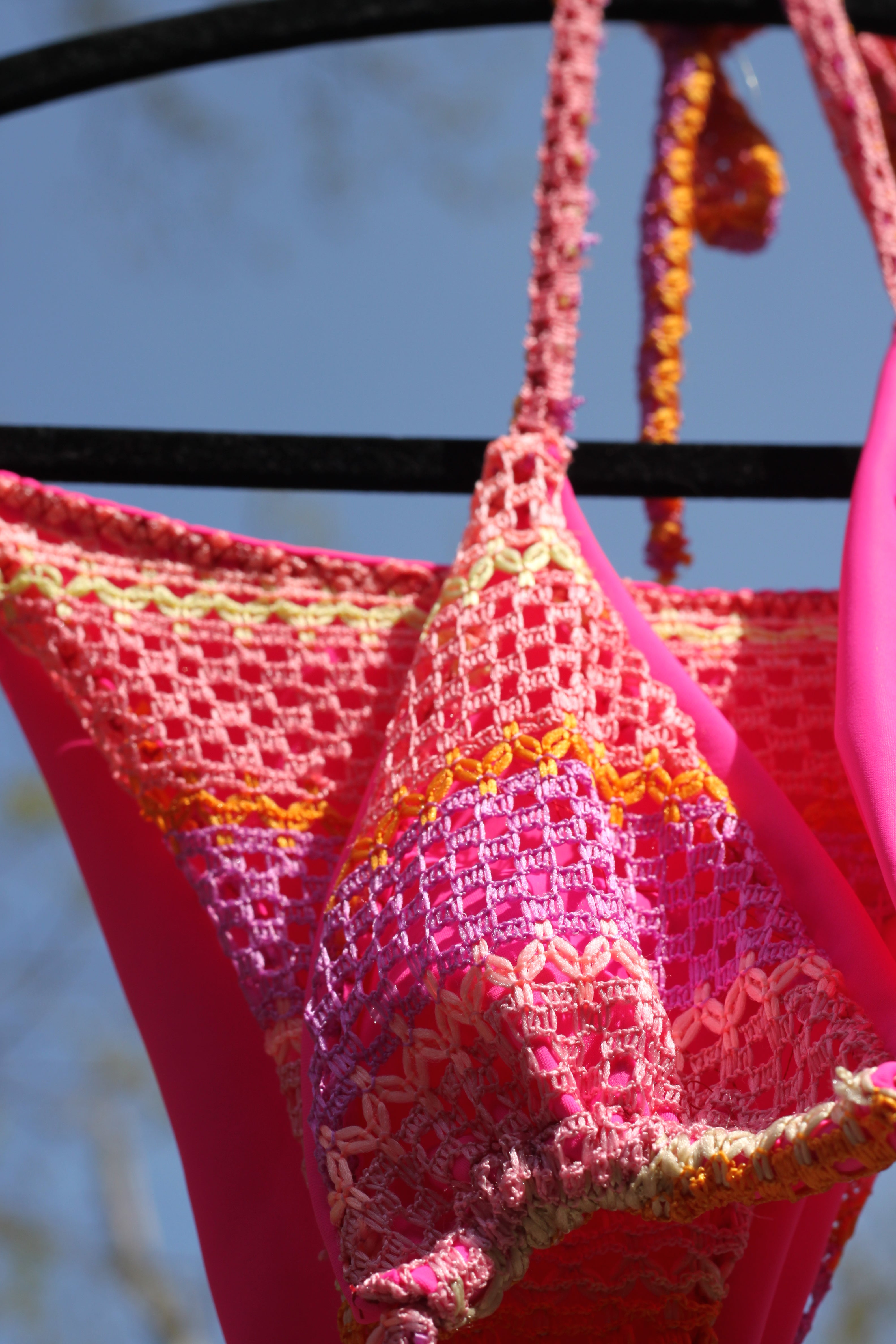 Pink Crochet OG Bikini Bottoms 2.0