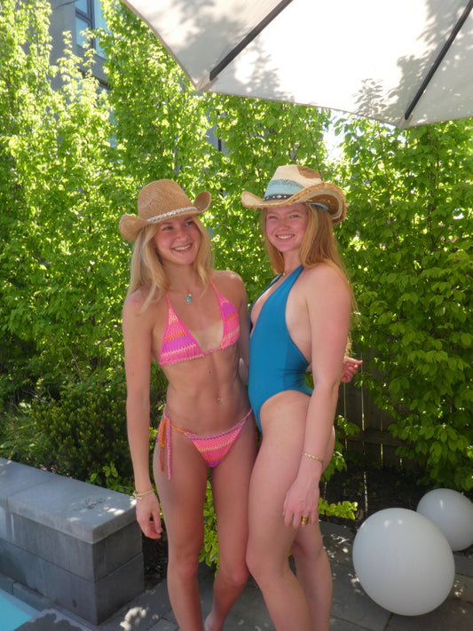 Pink Crochet OG Bikini Bottoms 2.0